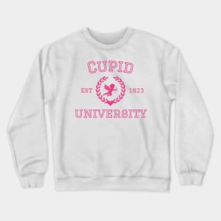 Cupid University Pink Crewneck Sweatshirt